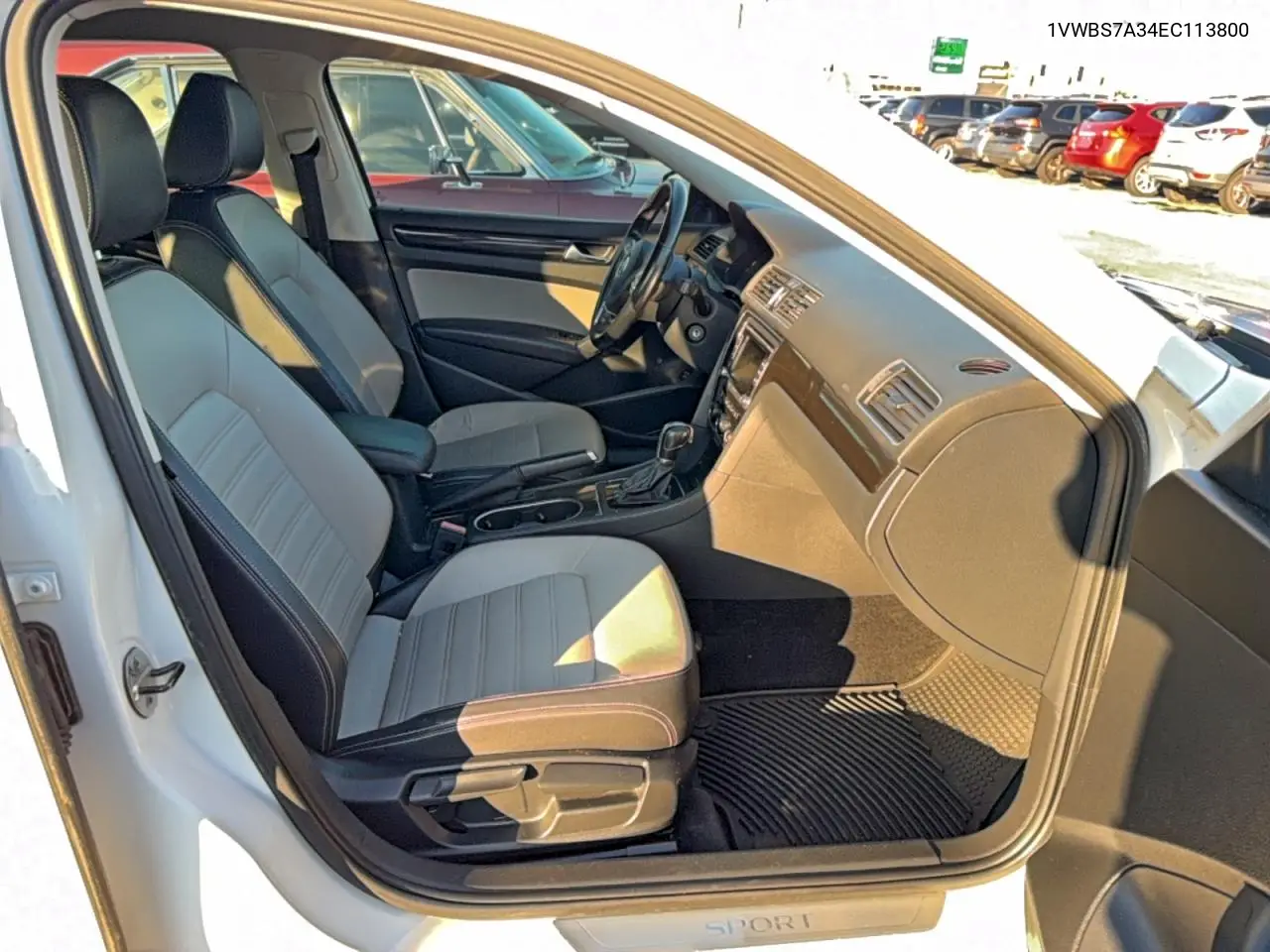 1VWBS7A34EC113800 2014 Volkswagen Passat Se