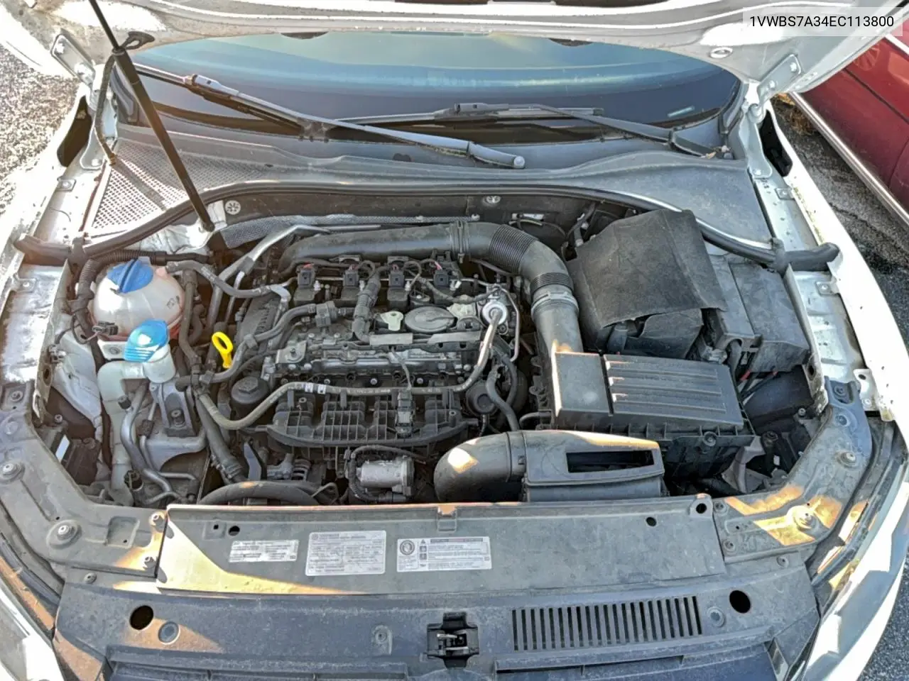 1VWBS7A34EC113800 2014 Volkswagen Passat Se