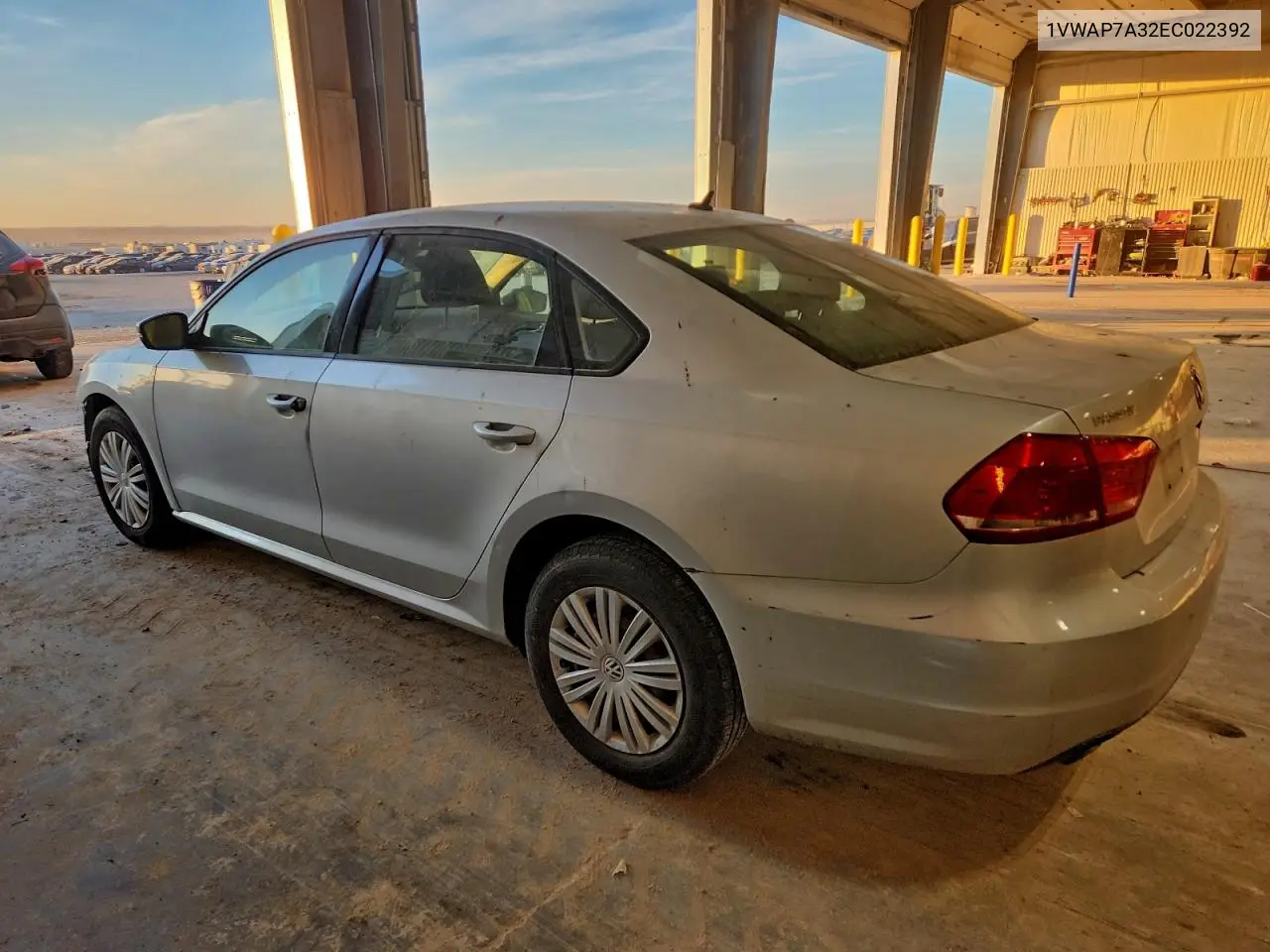 1VWAP7A32EC022392 2014 Volkswagen Passat S