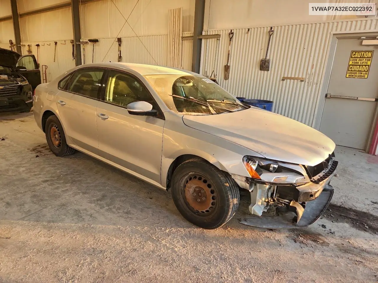 1VWAP7A32EC022392 2014 Volkswagen Passat S