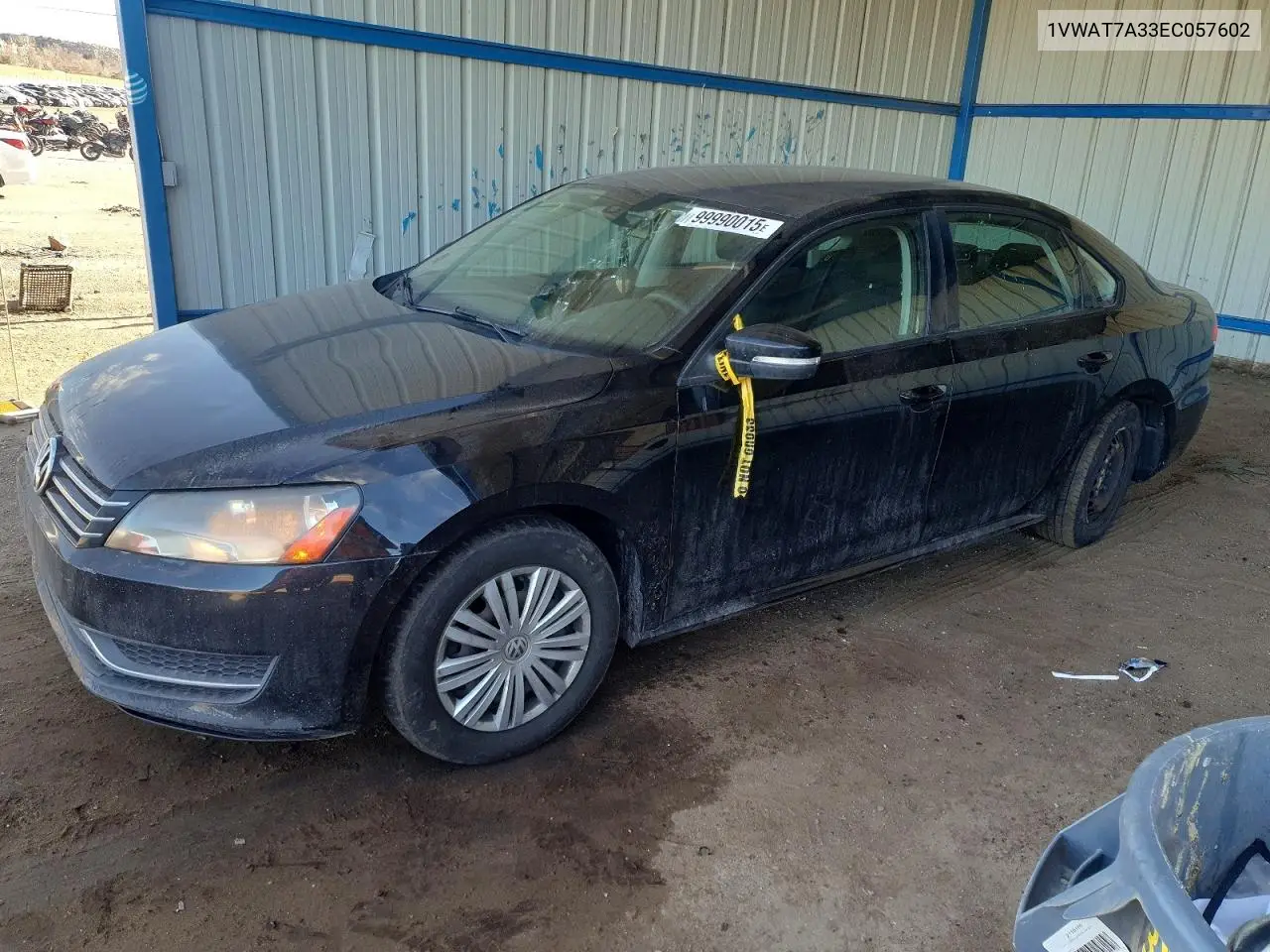 1VWAT7A33EC057602 2014 Volkswagen Passat S