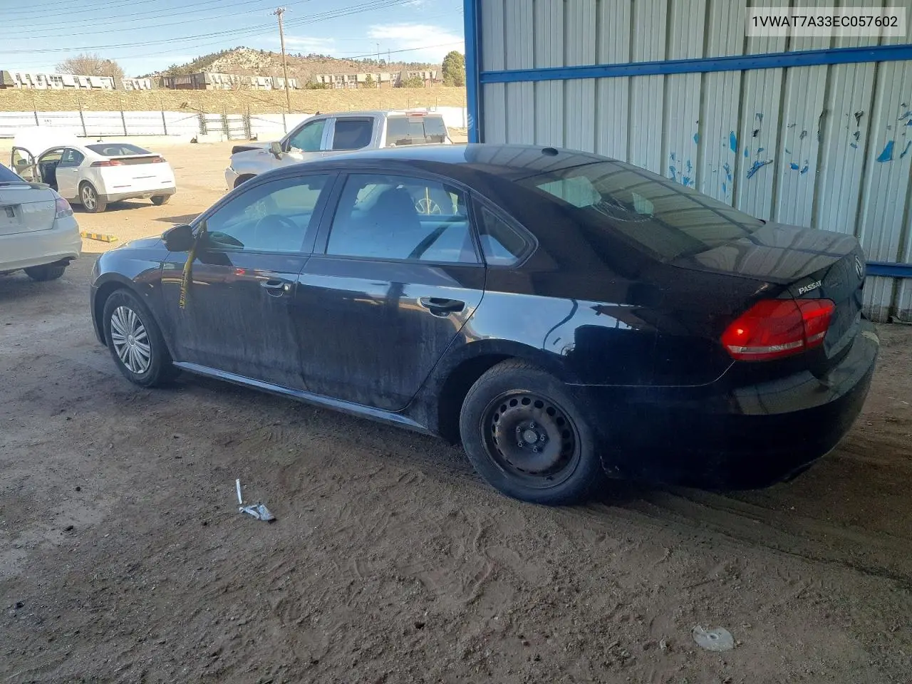 1VWAT7A33EC057602 2014 Volkswagen Passat S