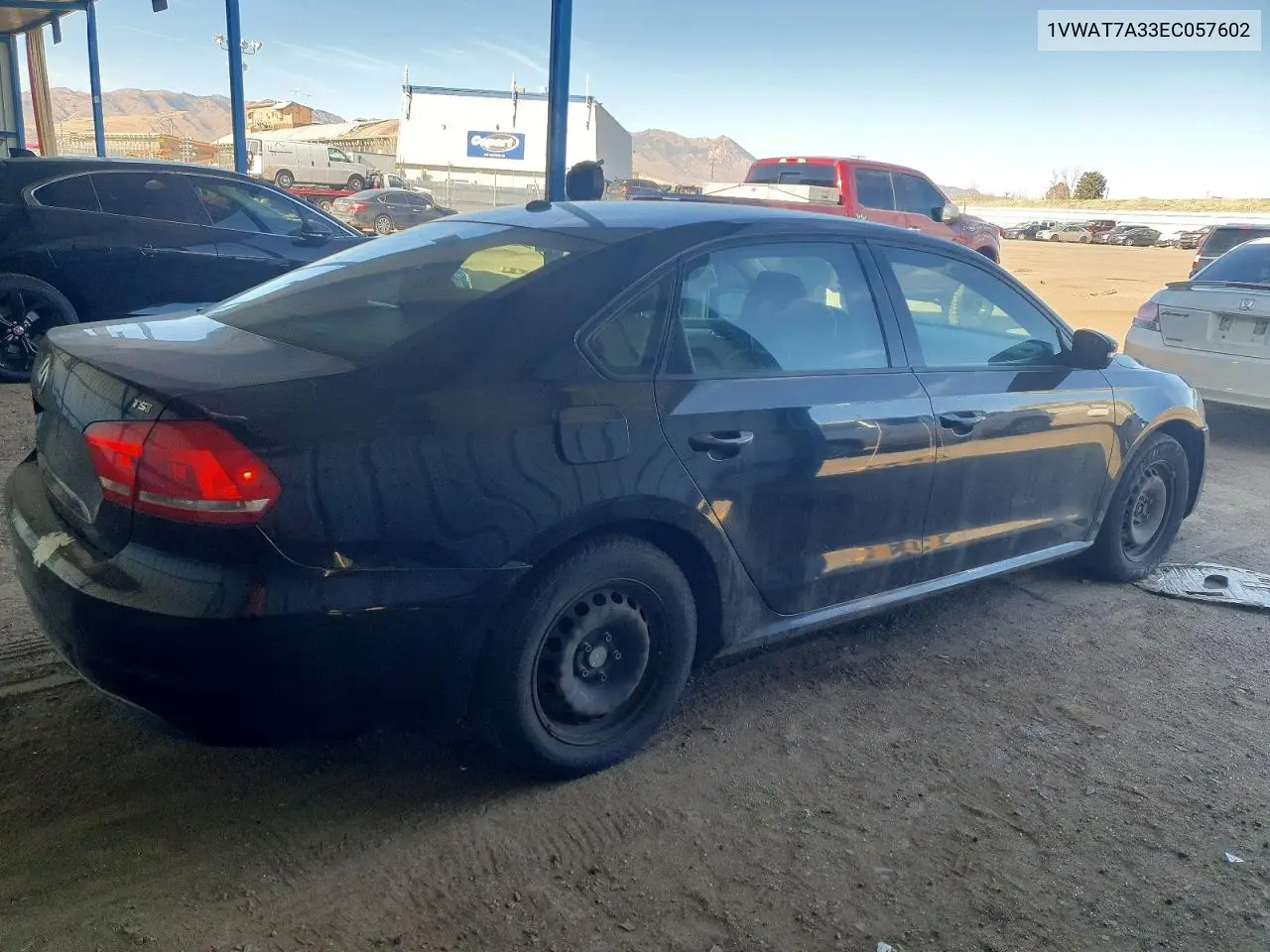 1VWAT7A33EC057602 2014 Volkswagen Passat S