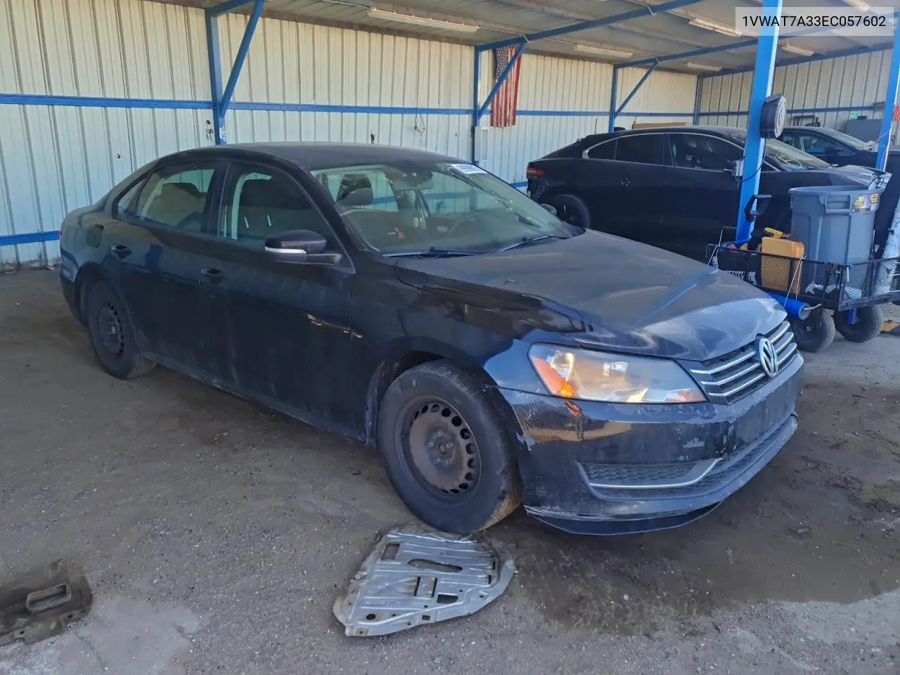 1VWAT7A33EC057602 2014 Volkswagen Passat S