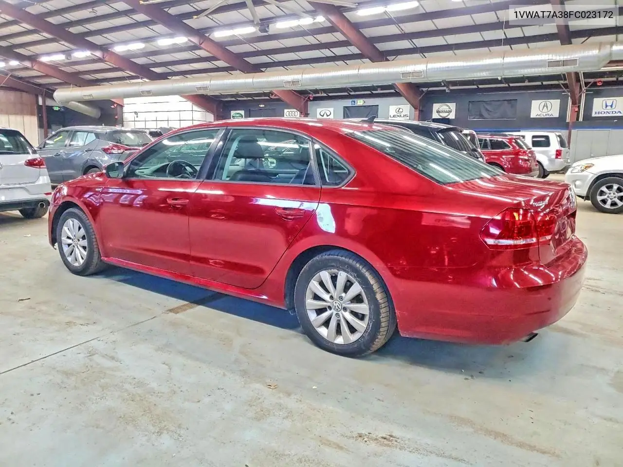 1VWAT7A38FC023172 2015 Volkswagen Passat S