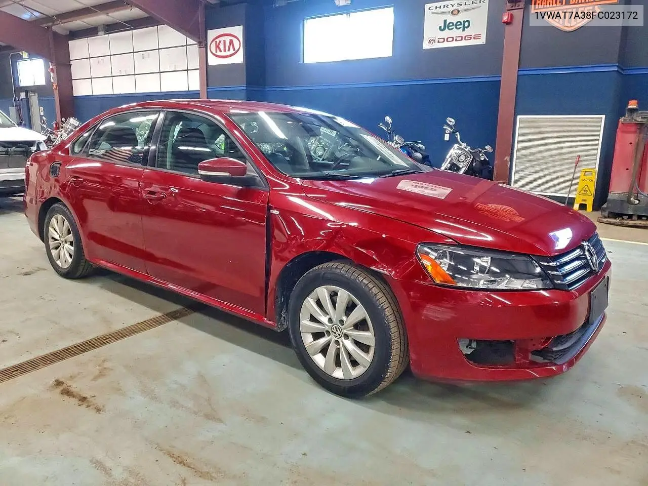 1VWAT7A38FC023172 2015 Volkswagen Passat S