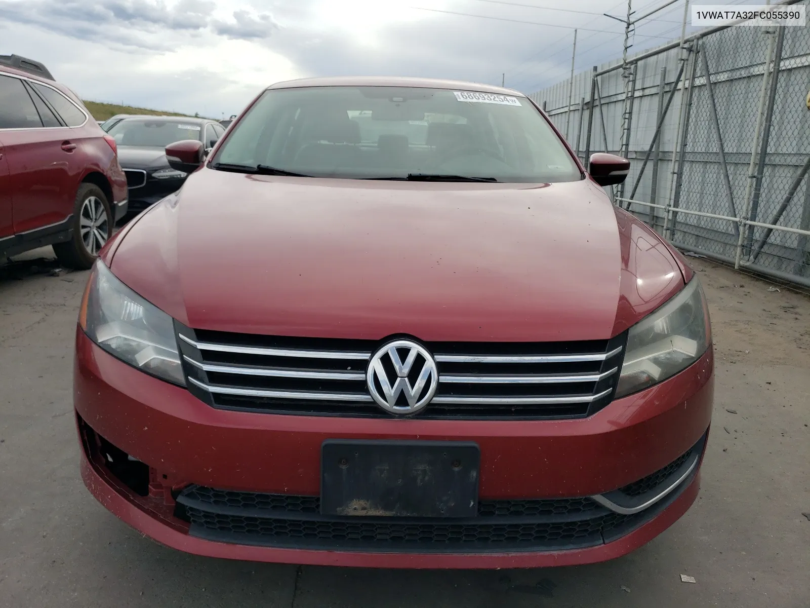 1VWAT7A32FC055390 2015 Volkswagen Passat S