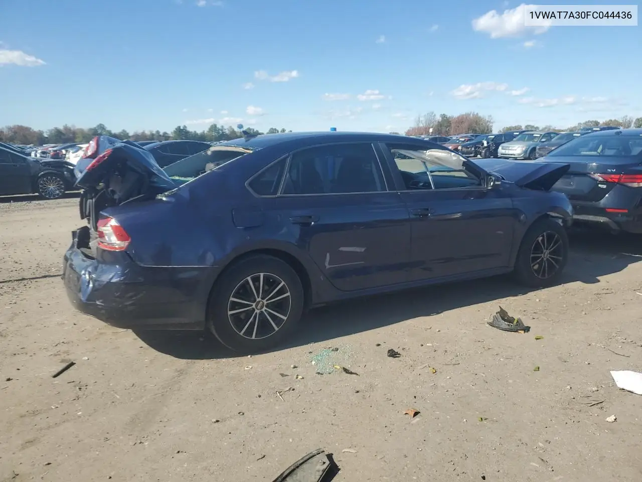 1VWAT7A30FC044436 2015 Volkswagen Passat S