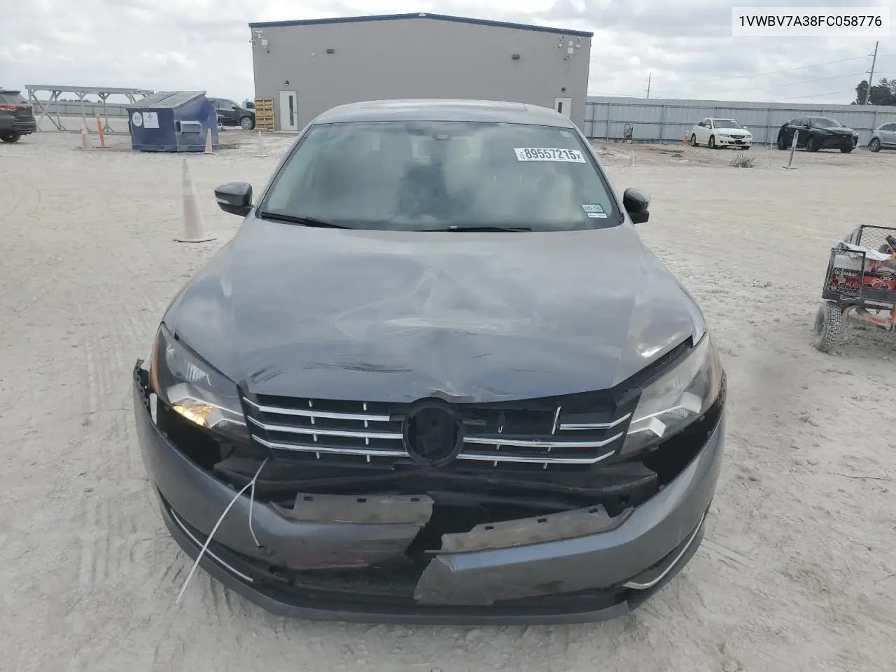 1VWBV7A38FC058776 2015 Volkswagen Passat Se