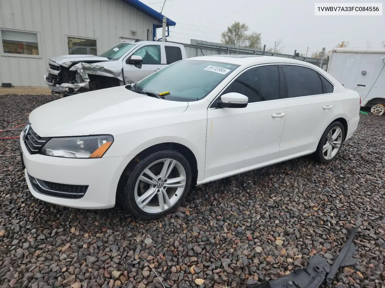 1VWBV7A33FC084556 2015 Volkswagen Passat Se
