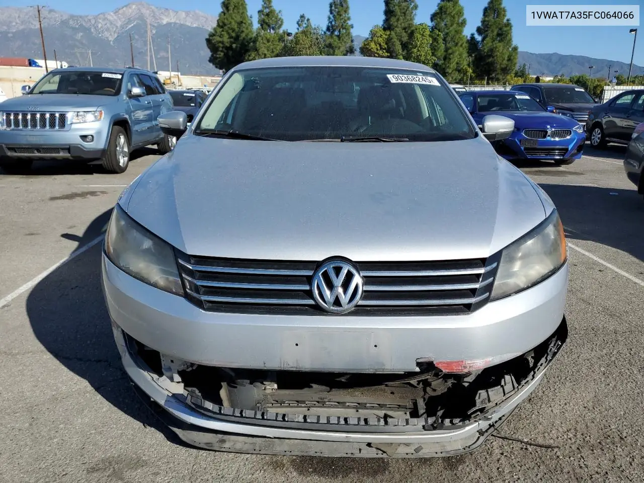 1VWAT7A35FC064066 2015 Volkswagen Passat S