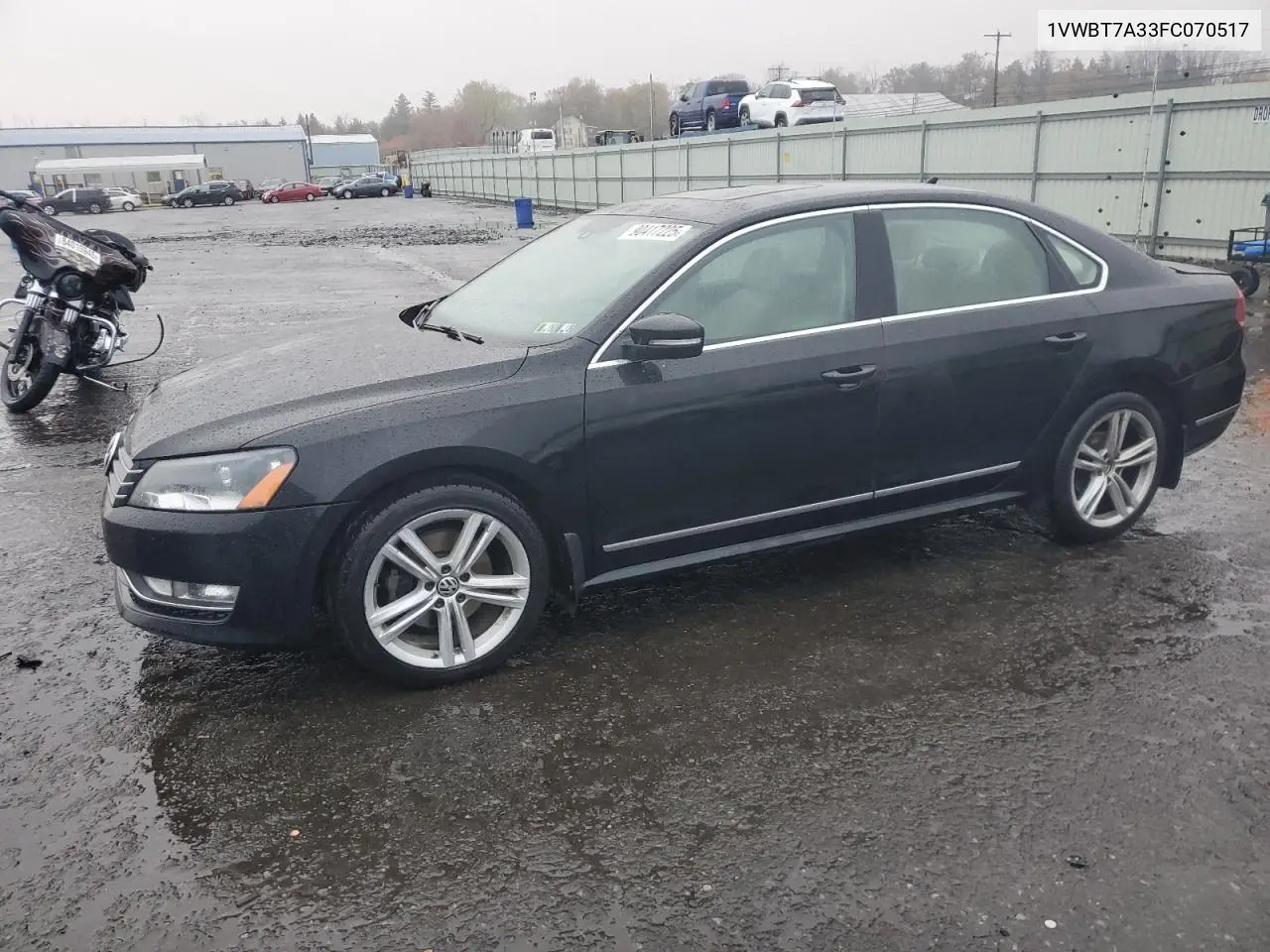 1VWBT7A33FC070517 2015 Volkswagen Passat Se