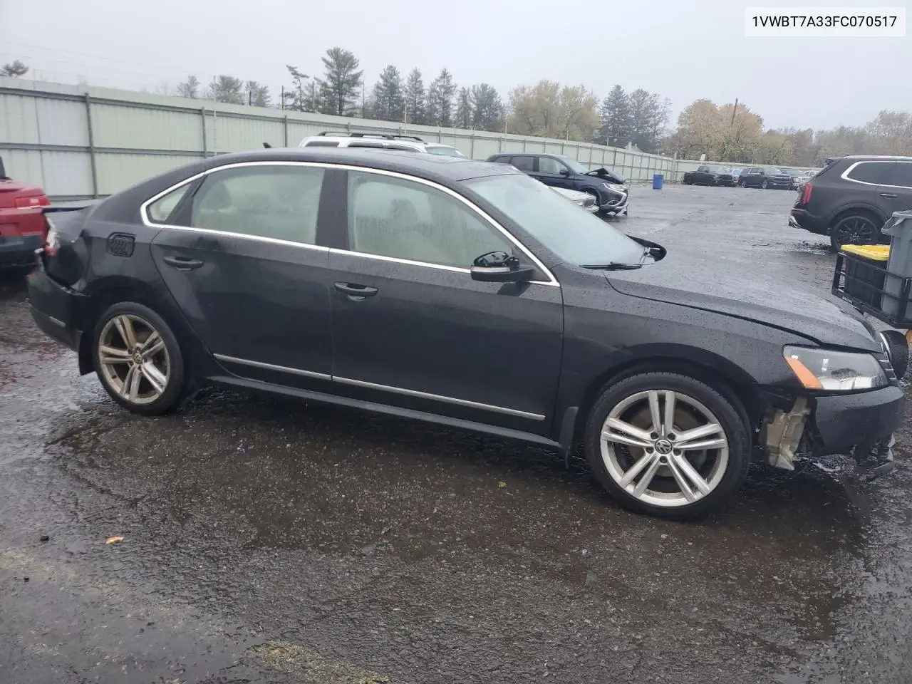 1VWBT7A33FC070517 2015 Volkswagen Passat Se