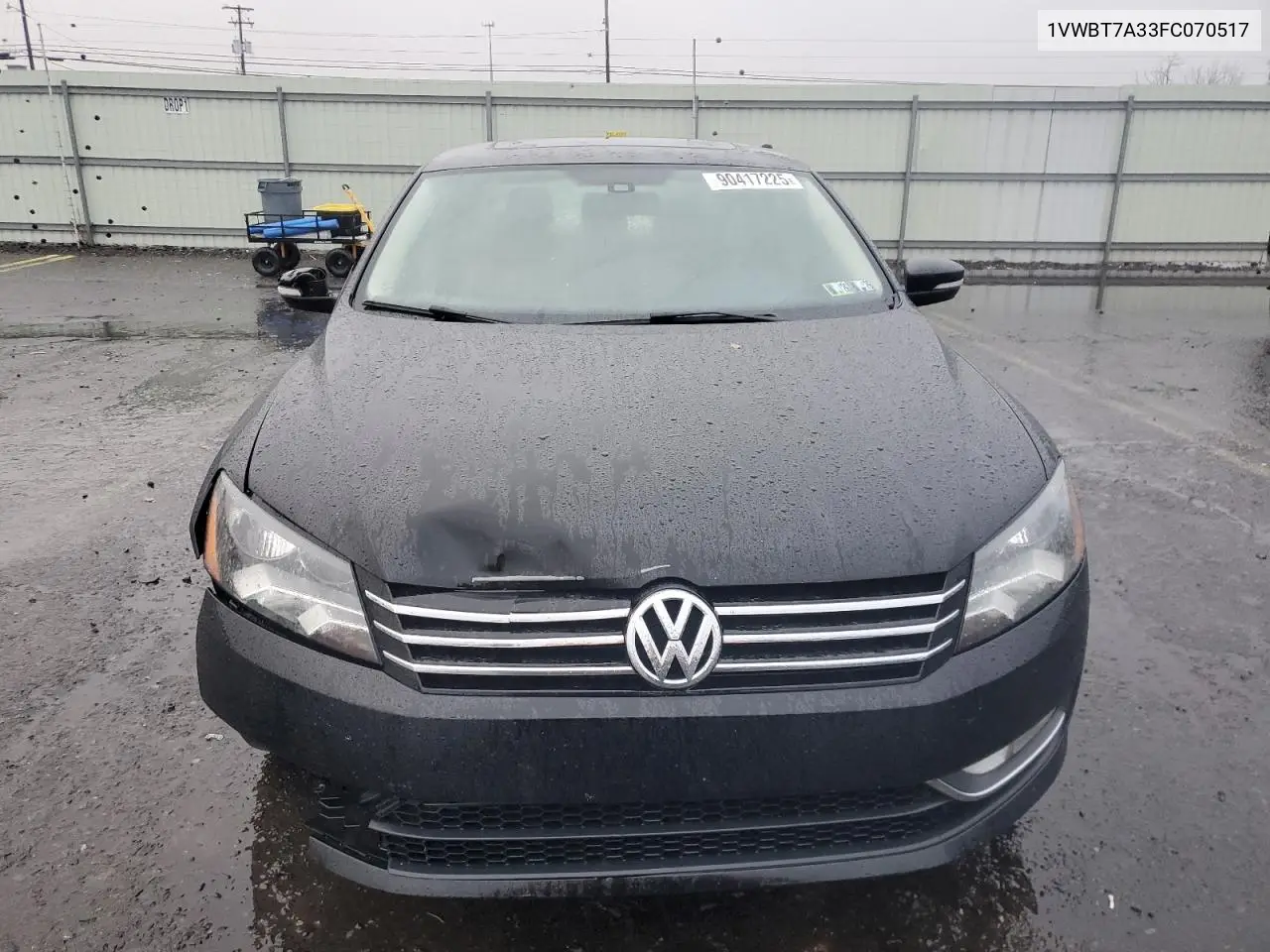1VWBT7A33FC070517 2015 Volkswagen Passat Se