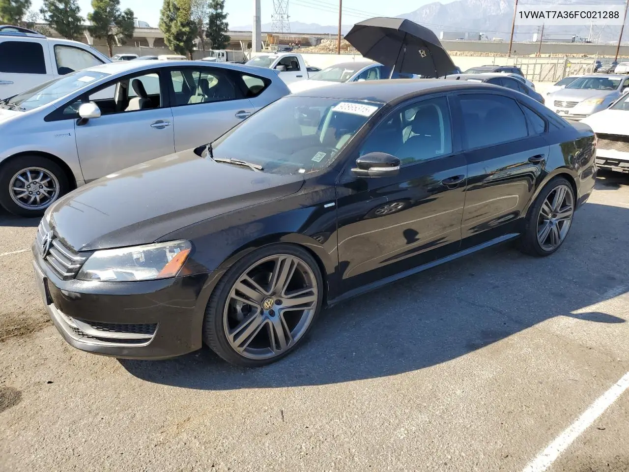 1VWAT7A36FC021288 2015 Volkswagen Passat S
