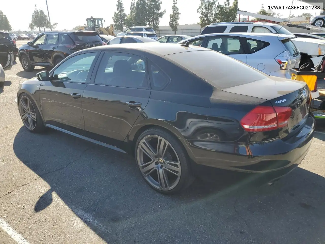 1VWAT7A36FC021288 2015 Volkswagen Passat S