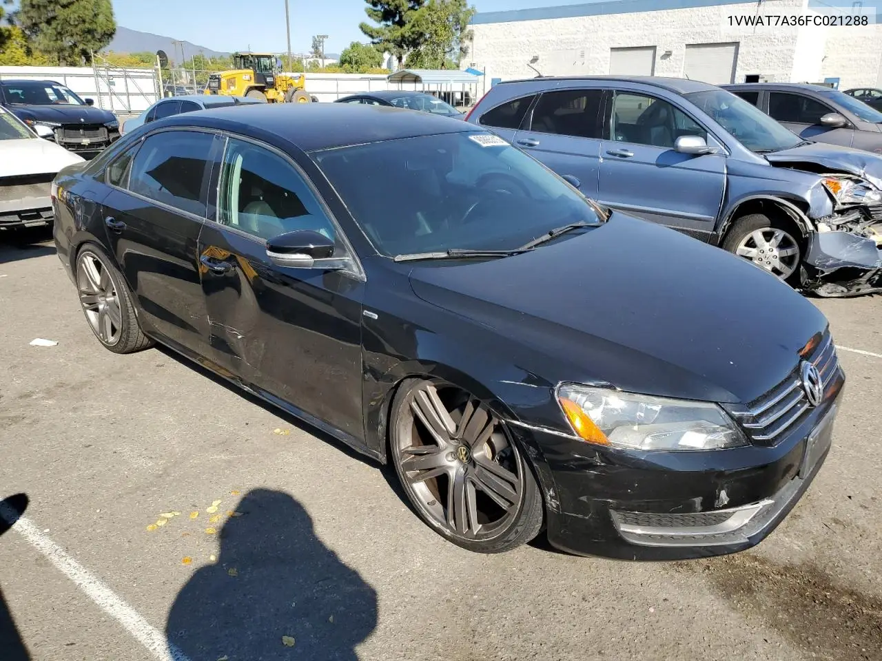 1VWAT7A36FC021288 2015 Volkswagen Passat S