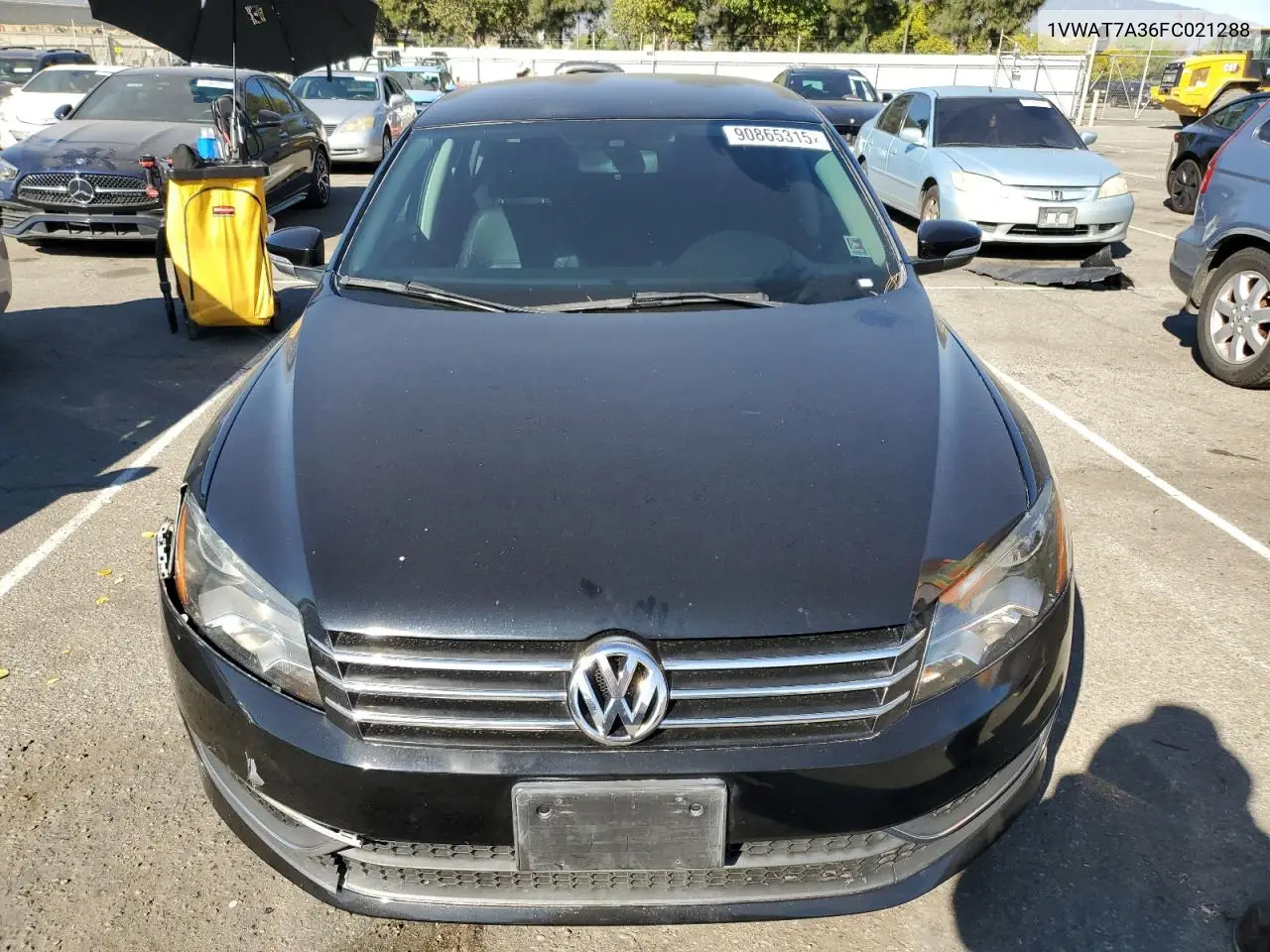 1VWAT7A36FC021288 2015 Volkswagen Passat S