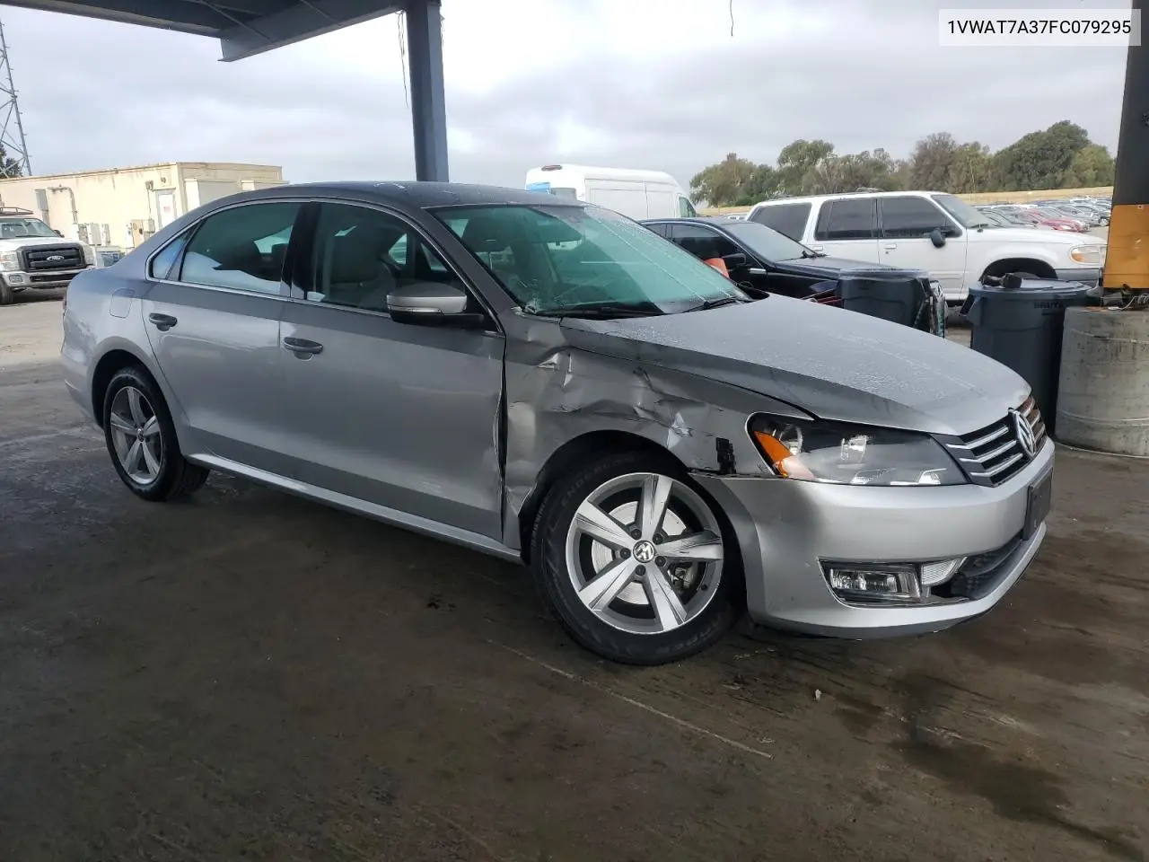 1VWAT7A37FC079295 2015 Volkswagen Passat S