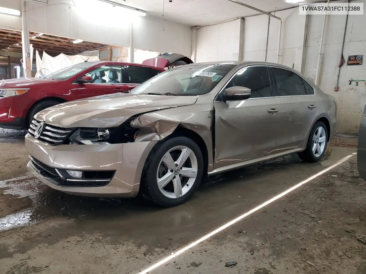 1VWAS7A31FC112388 2015 Volkswagen Passat S
