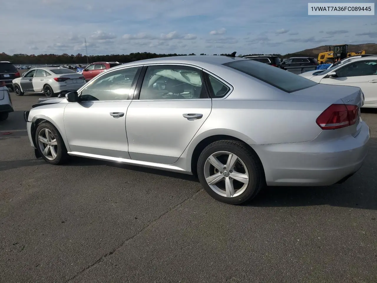 1VWAT7A36FC089445 2015 Volkswagen Passat S