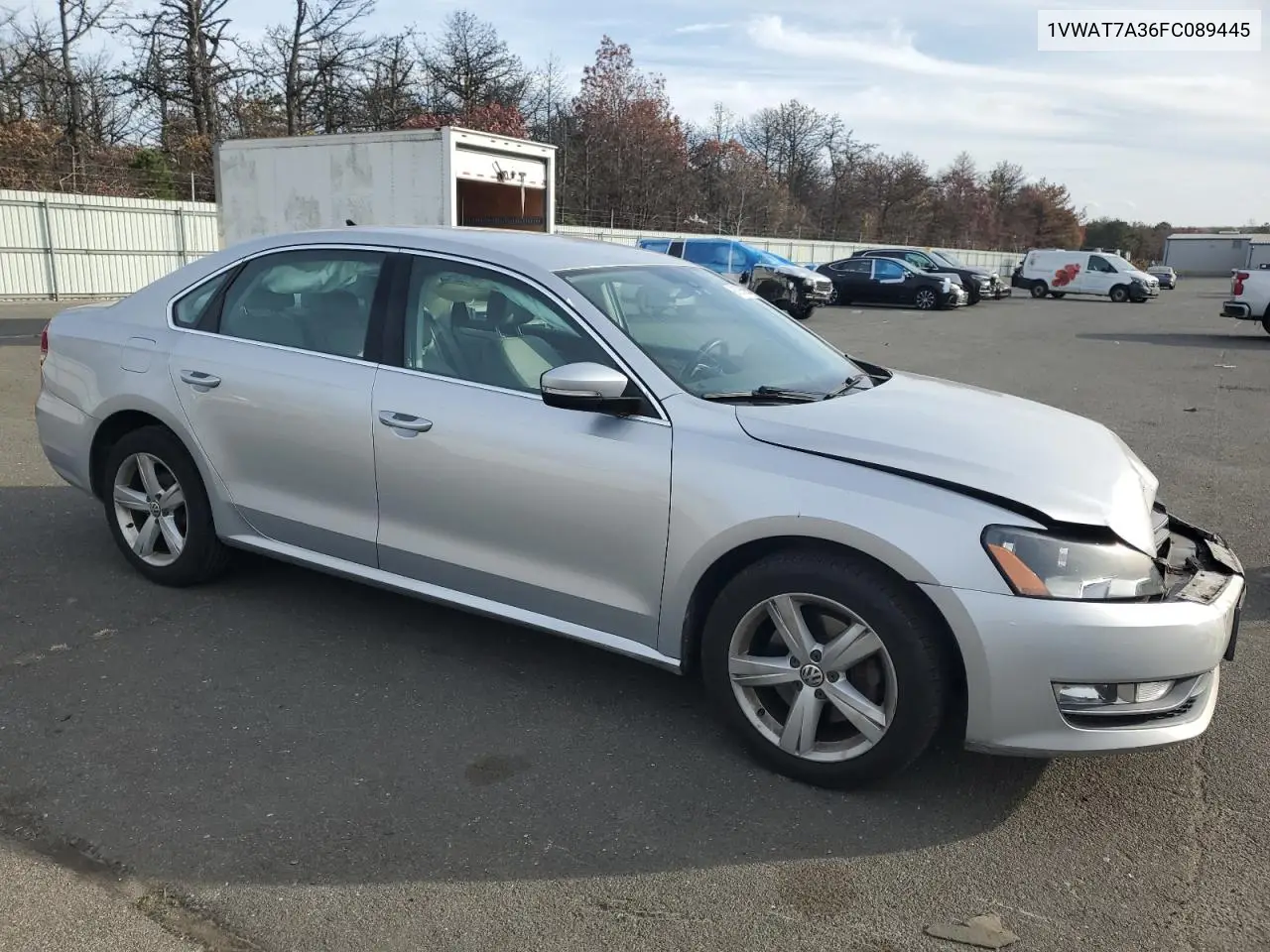 1VWAT7A36FC089445 2015 Volkswagen Passat S