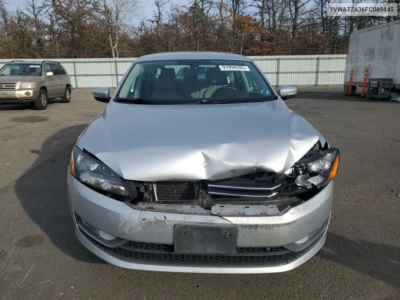 1VWAT7A36FC089445 2015 Volkswagen Passat S