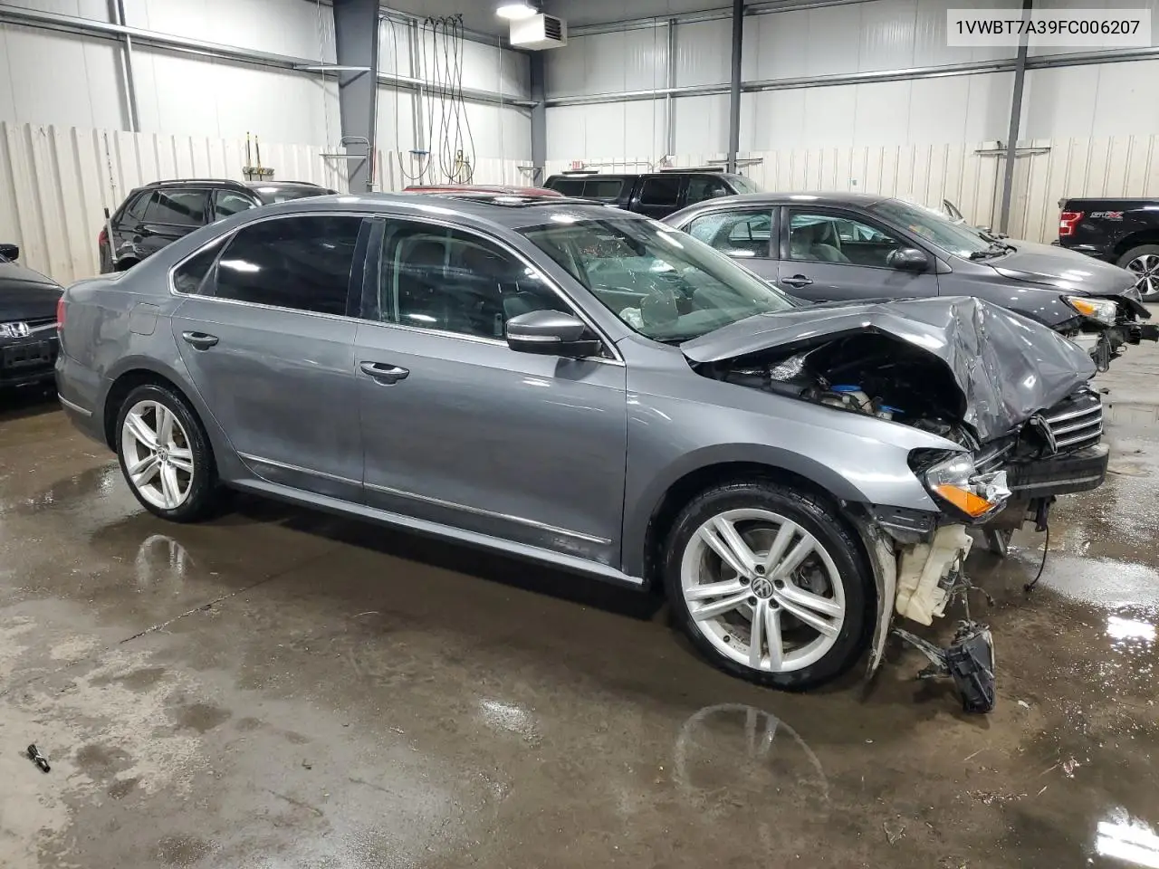 1VWBT7A39FC006207 2015 Volkswagen Passat Se