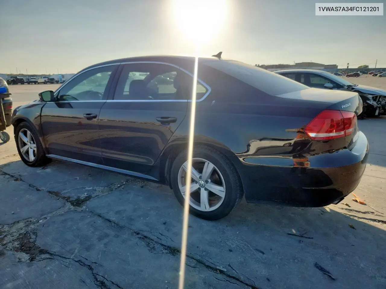 1VWAS7A34FC121201 2015 Volkswagen Passat S