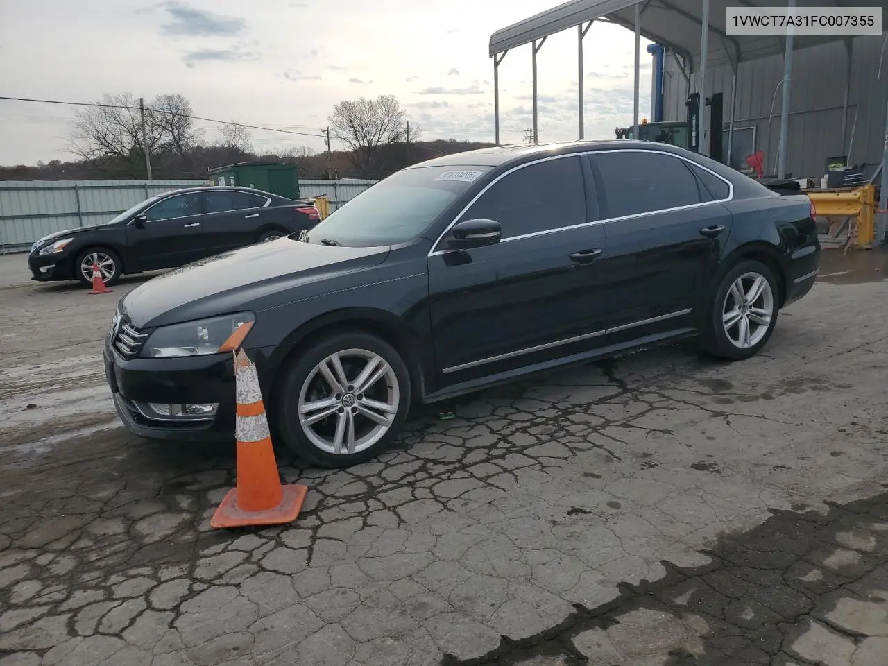 1VWCT7A31FC007355 2015 Volkswagen Passat Sel