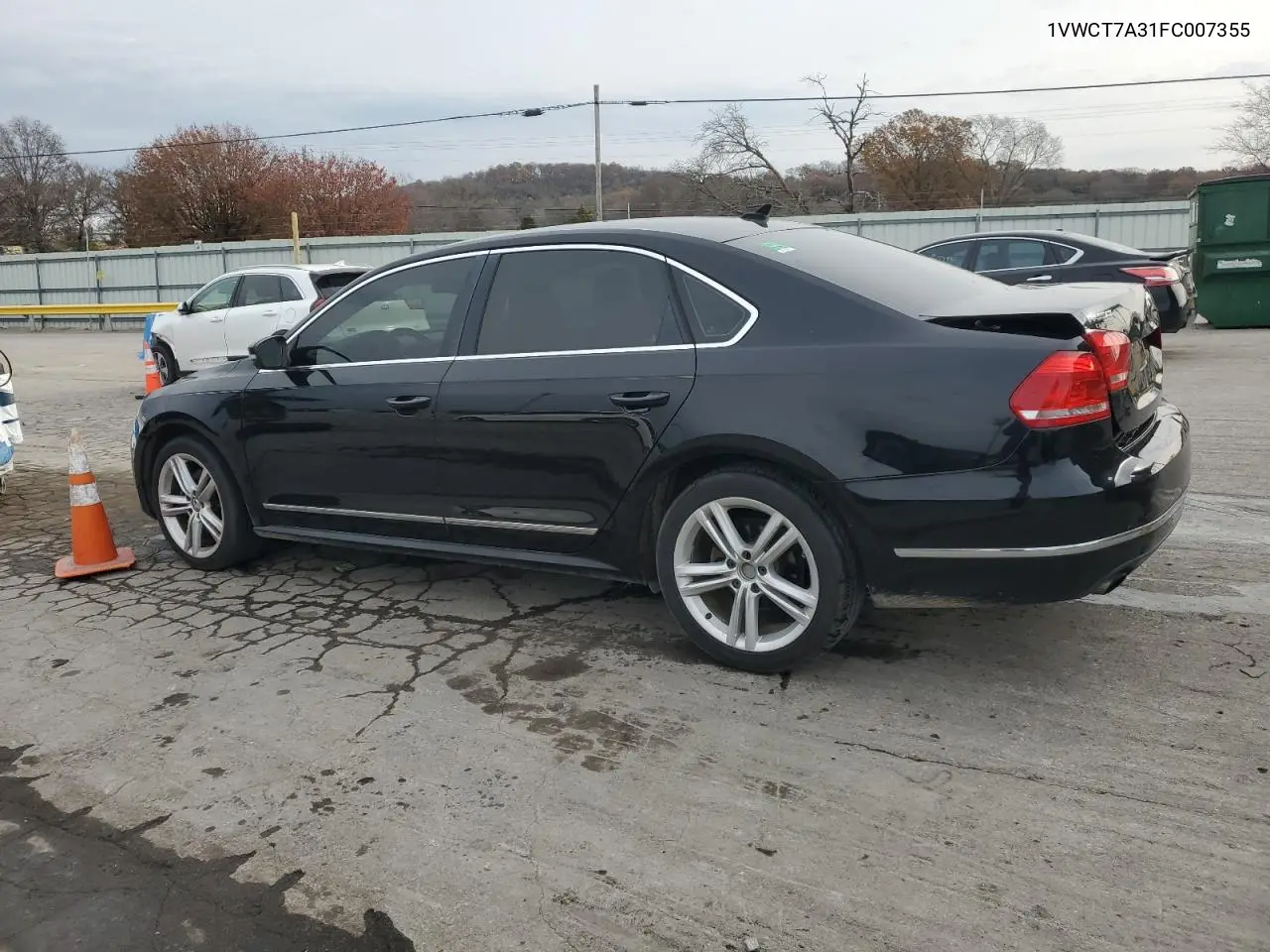 1VWCT7A31FC007355 2015 Volkswagen Passat Sel