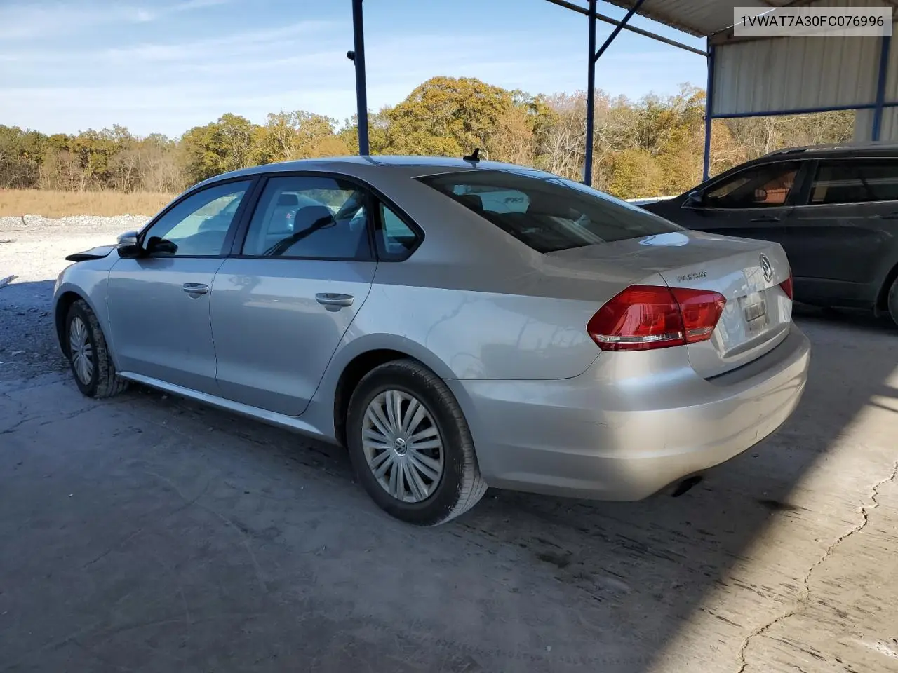 1VWAT7A30FC076996 2015 Volkswagen Passat S