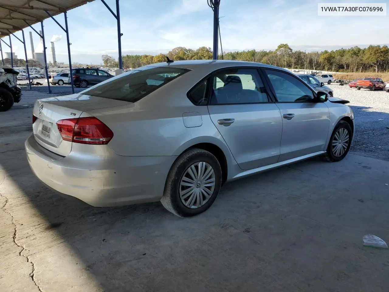 1VWAT7A30FC076996 2015 Volkswagen Passat S