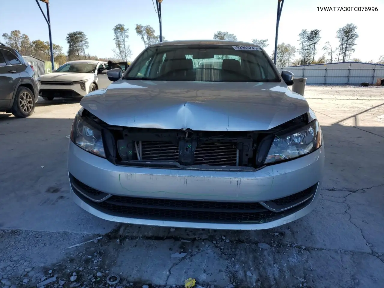 1VWAT7A30FC076996 2015 Volkswagen Passat S