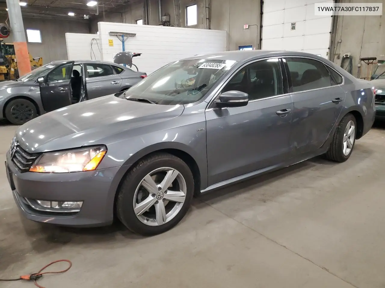 1VWAT7A30FC117837 2015 Volkswagen Passat S