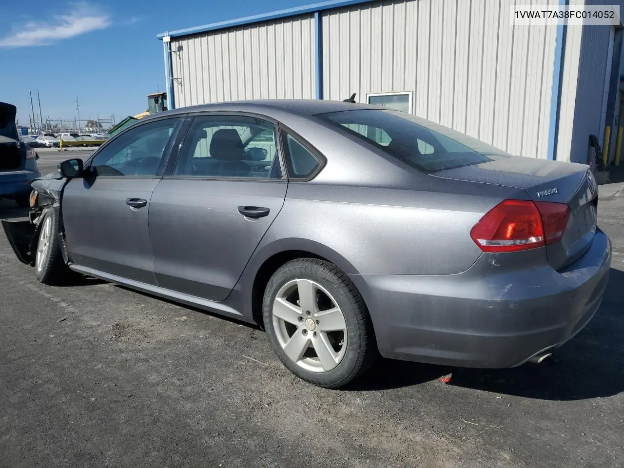 1VWAT7A38FC014052 2015 Volkswagen Passat S
