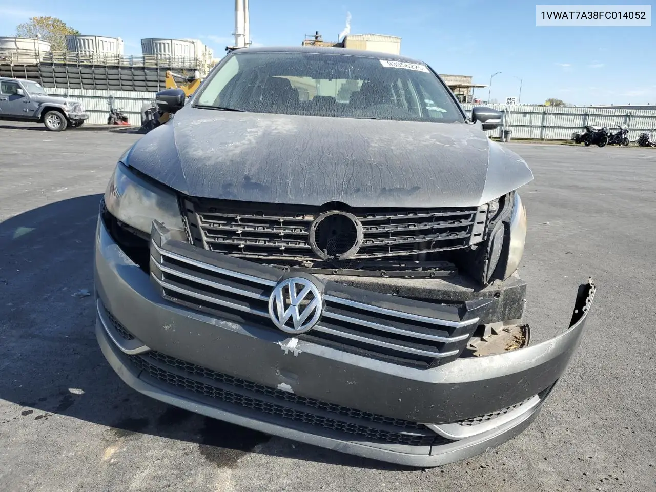 1VWAT7A38FC014052 2015 Volkswagen Passat S