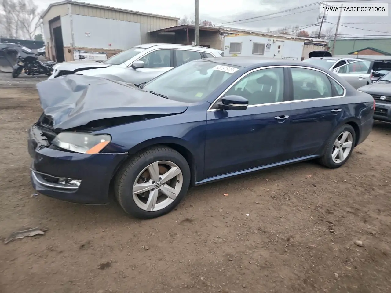 1VWAT7A30FC071006 2015 Volkswagen Passat S