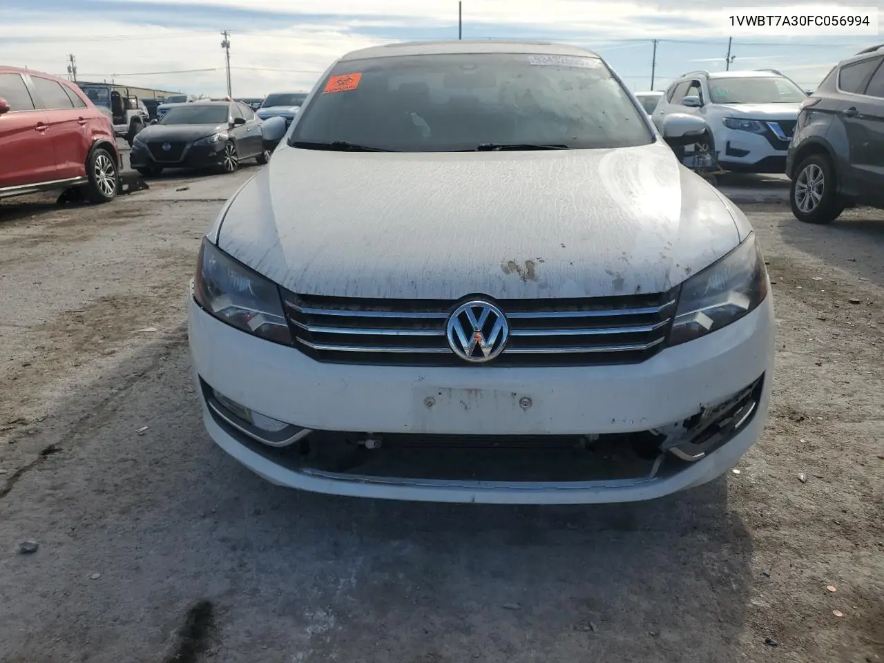 1VWBT7A30FC056994 2015 Volkswagen Passat Se