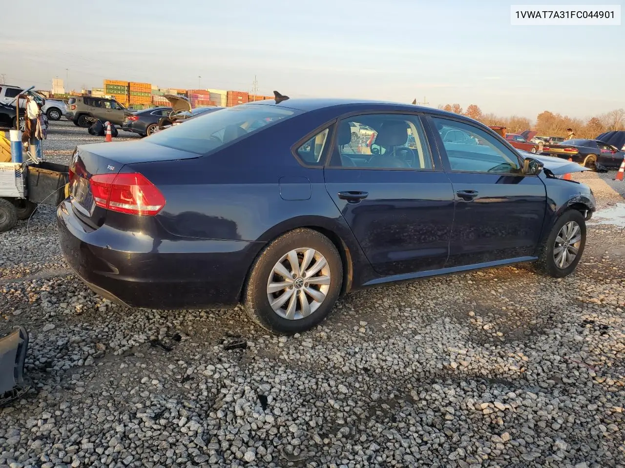 1VWAT7A31FC044901 2015 Volkswagen Passat S