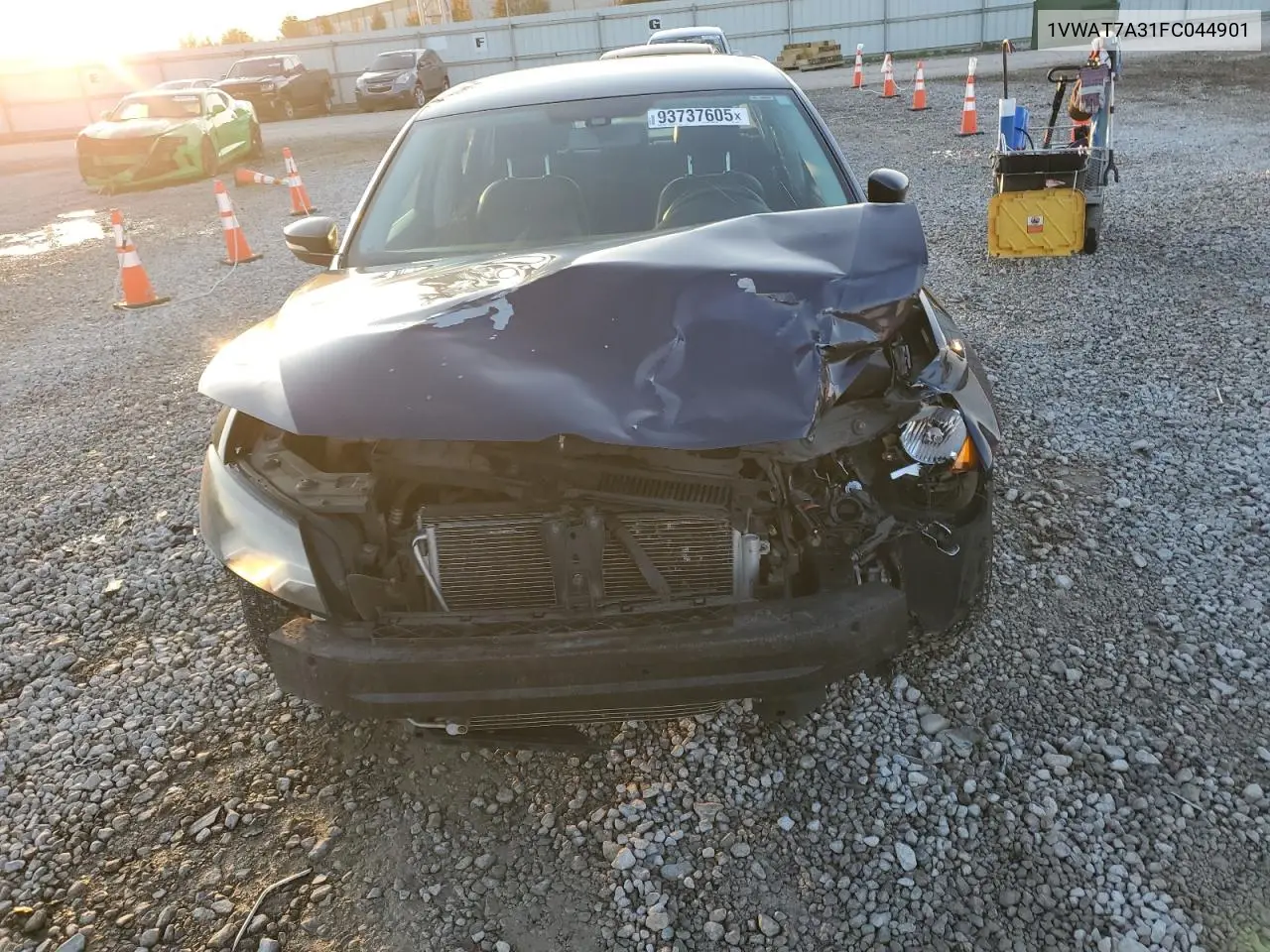 1VWAT7A31FC044901 2015 Volkswagen Passat S