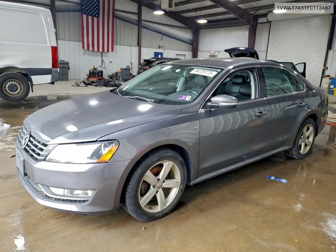 1VWAT7A31FC113487 2015 Volkswagen Passat S