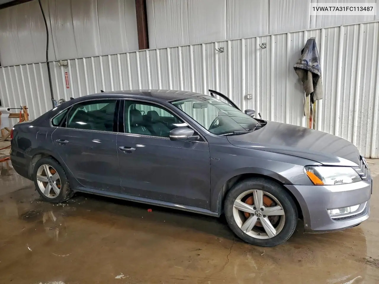1VWAT7A31FC113487 2015 Volkswagen Passat S