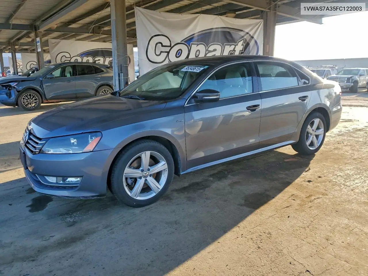 1VWAS7A35FC122003 2015 Volkswagen Passat S