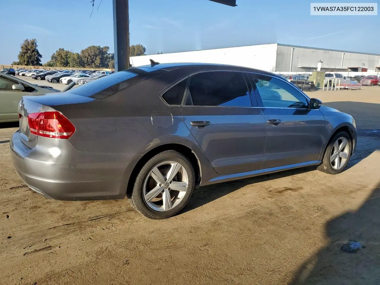 1VWAS7A35FC122003 2015 Volkswagen Passat S