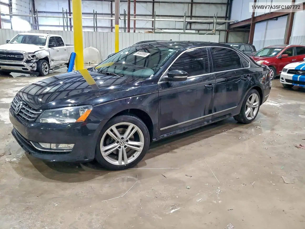 1VWBV7A35FC107772 2015 Volkswagen Passat Se