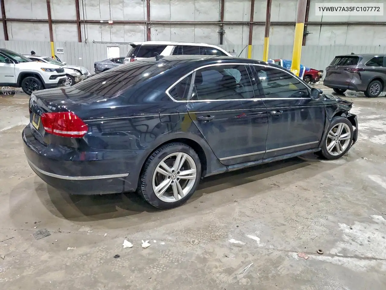 1VWBV7A35FC107772 2015 Volkswagen Passat Se