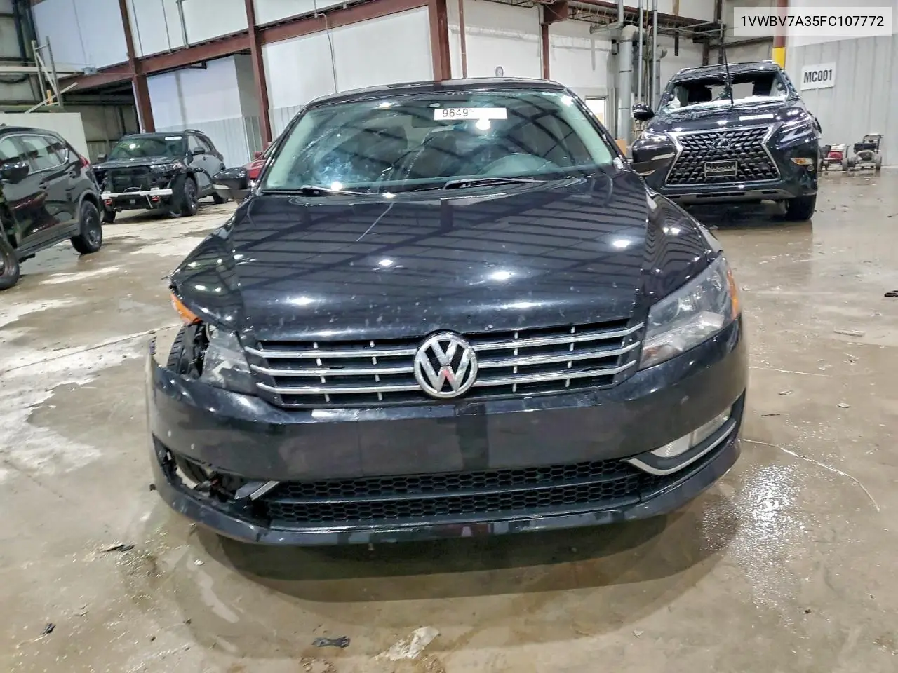 1VWBV7A35FC107772 2015 Volkswagen Passat Se