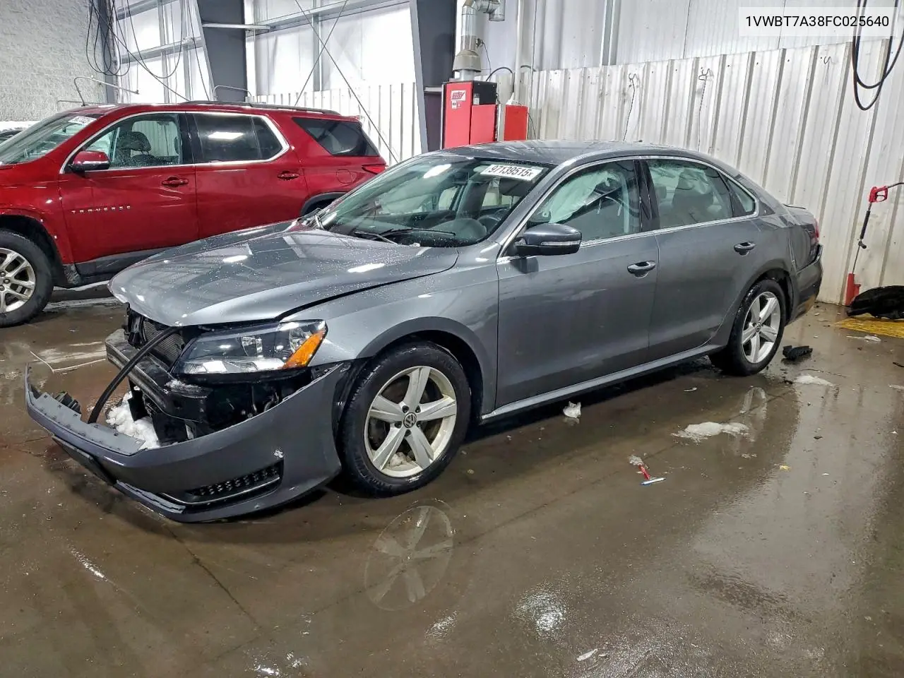1VWBT7A38FC025640 2015 Volkswagen Passat Se