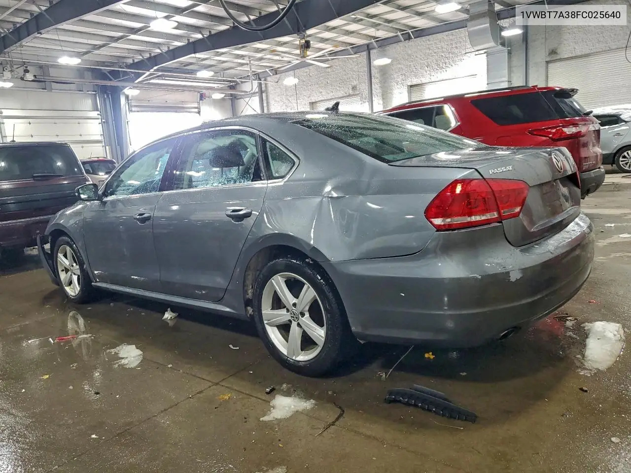 1VWBT7A38FC025640 2015 Volkswagen Passat Se